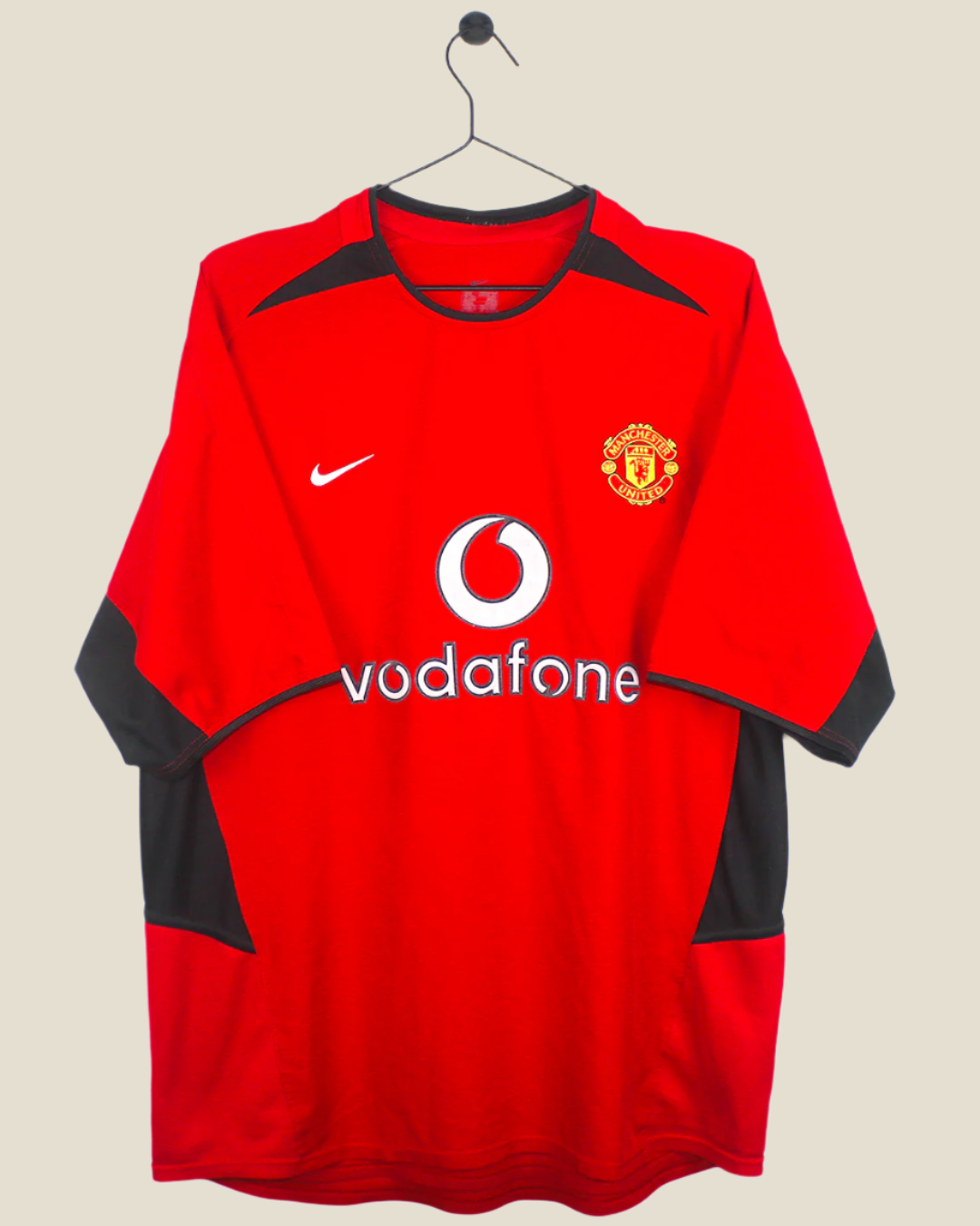 MANCHESTER UNITED 2003/04 RONALDO #7 HOME SHIRT (L) NIKE