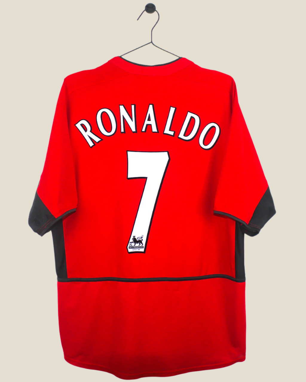 MANCHESTER UNITED 2003/04 RONALDO #7 HOME SHIRT (L) NIKE