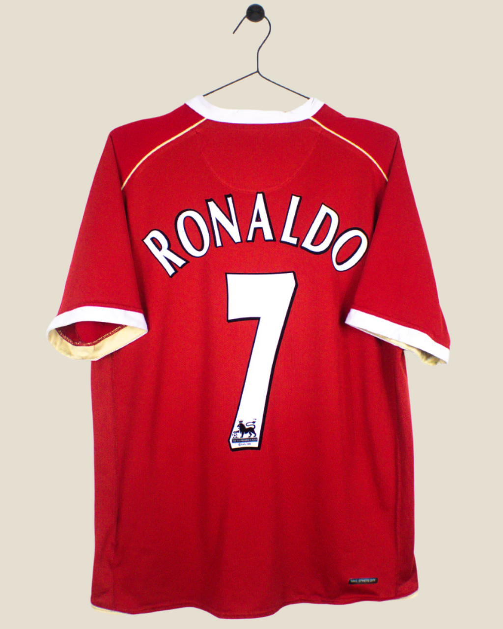 MANCHESTER UNITED 2006/07 RONALDO #7 HOME SHIRT (M) NIKE