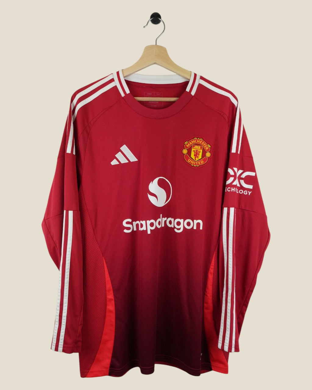 MANCHESTER UNITED 2024/25 GARNACHO HOME SHIRT L/S (S) NIKE