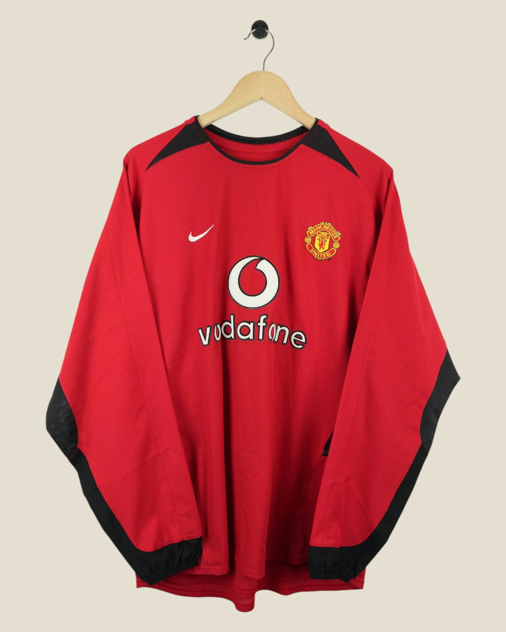 MANCHESTER UNITED 2003/04 RONALDO HOME SHIRT L/S (M) NIKE