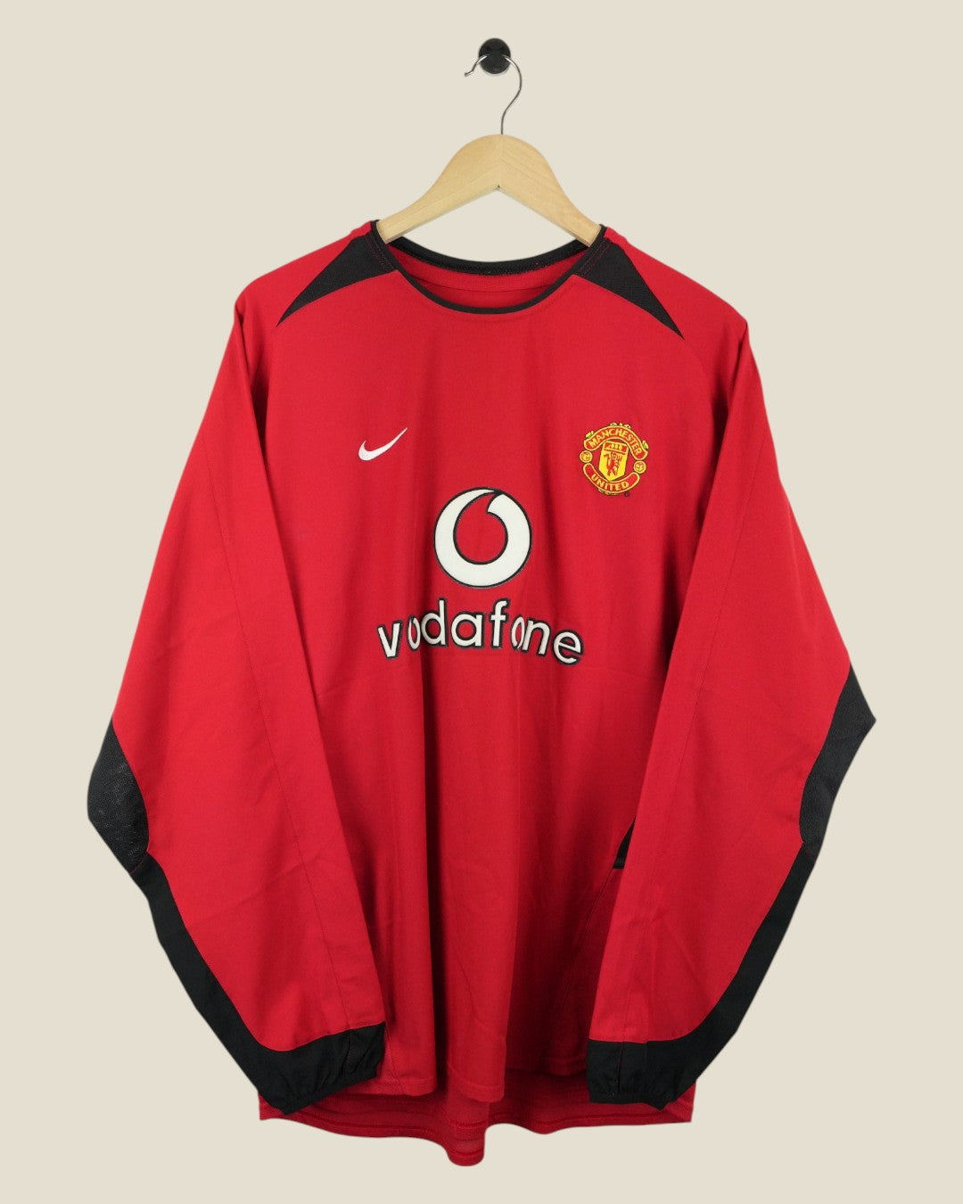 MANCHESTER UNITED 2003/04 RONALDO HOME SHIRT L/S (M) NIKE
