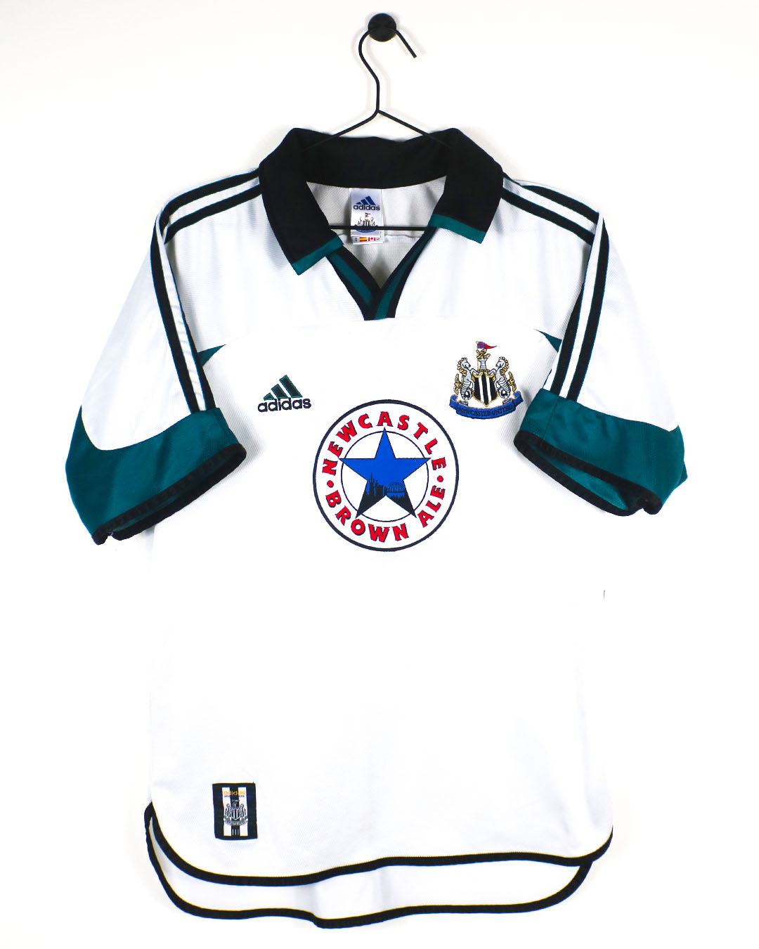 NEWCASTLE UNITED 1999/00 AWAY SHIRT (S) ADIDAS