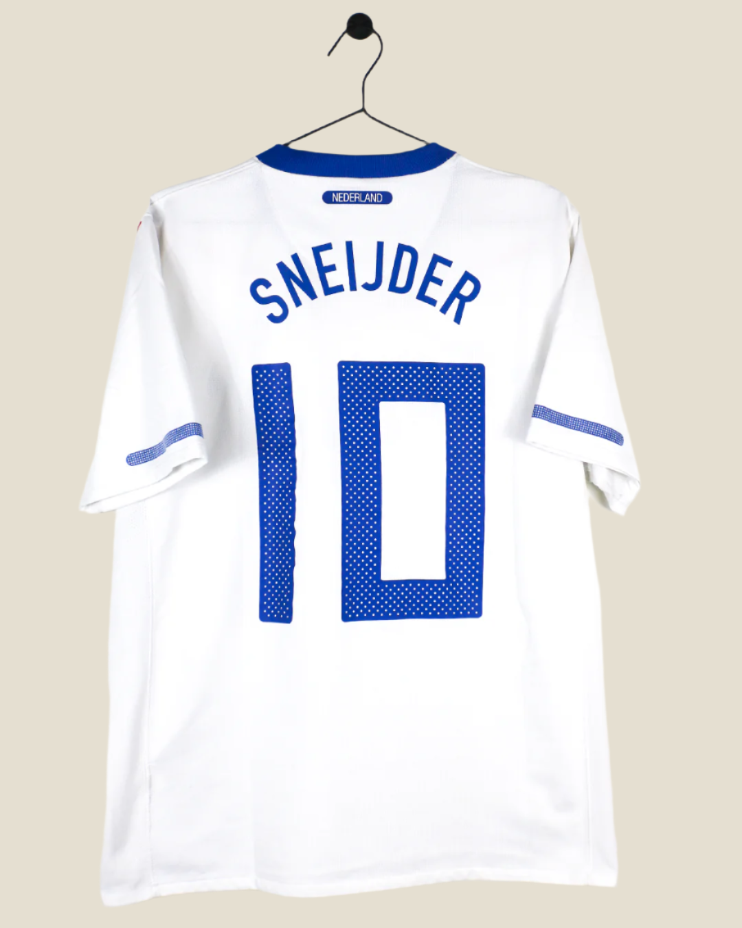 NETHERLANDS 2010 SNEIJDER #10 AWAY SHIRT (L) NIKE