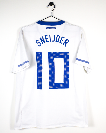 NETHERLANDS 2010 SNEIJDER #10 AWAY SHIRT (L) NIKE