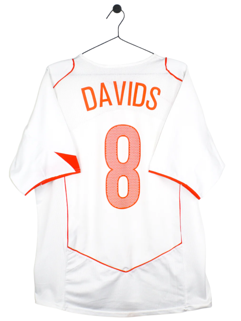 NETHERLANDS 2004 DAVIDS #8 AWAY SHIRT (L) NIKE