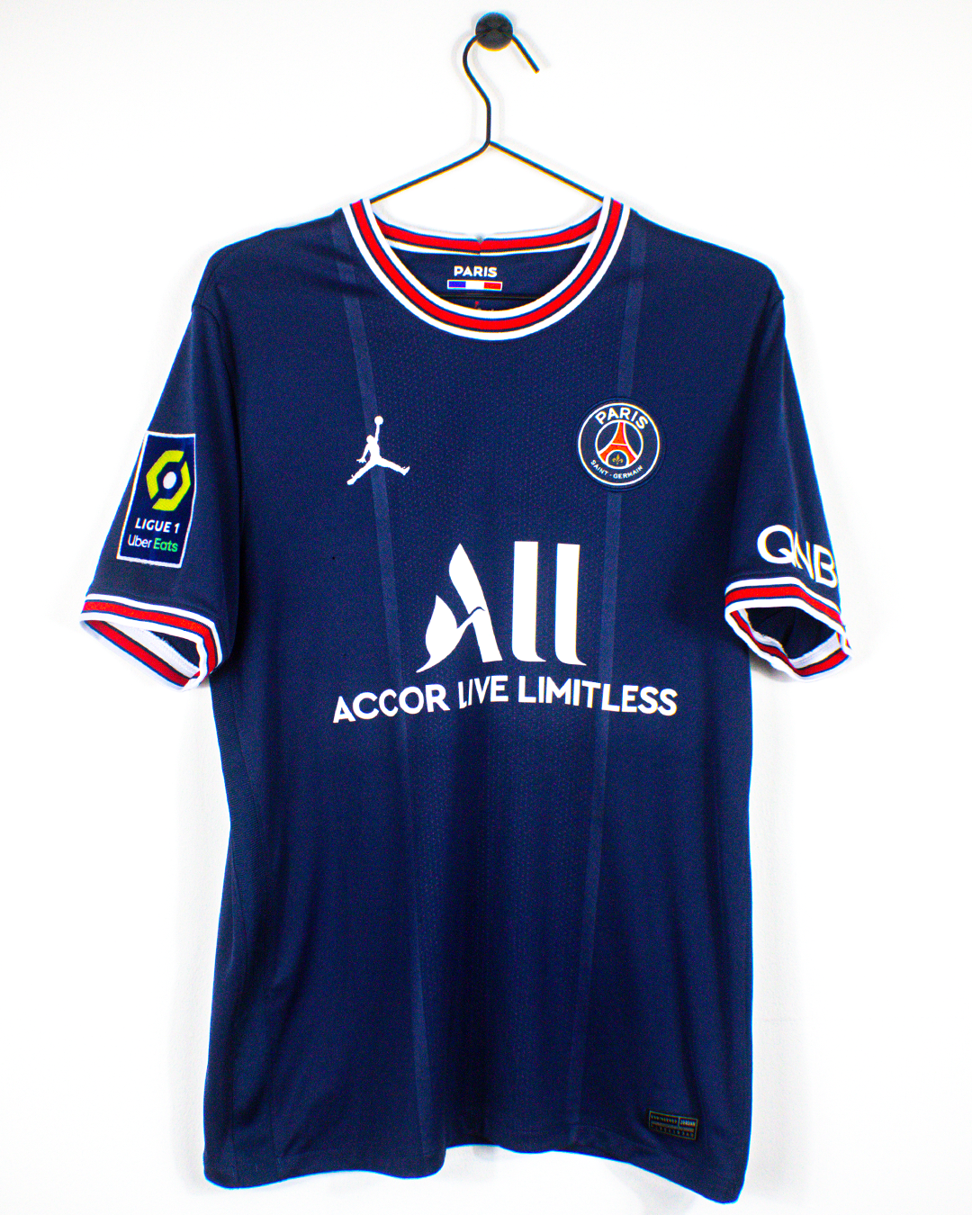 PARIS SAINT-GERMAIN 2021/22 MESSI #30 HOME SHIRT (M) AIR JORDAN