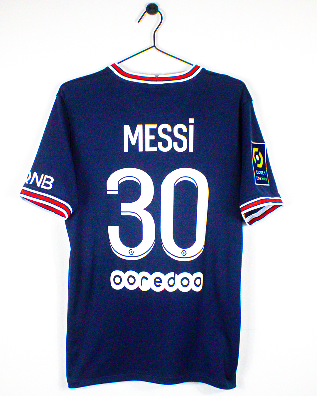 PARIS SAINT-GERMAIN 2021/22 MESSI #30 HOME SHIRT (M) AIR JORDAN