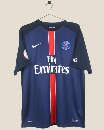 PARIS SAINT-GERMAIN 2015/16 IBRAHIMOVIC HOME SHIRT (XL) NIKE