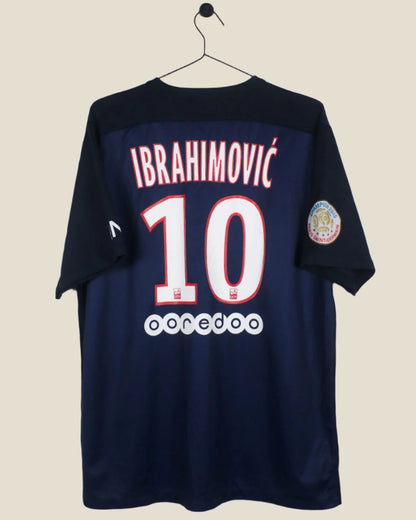 PARIS SAINT-GERMAIN 2015/16 IBRAHIMOVIC HOME SHIRT (XL) NIKE