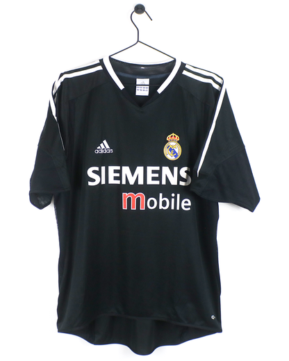 REAL MADRID 2004/05 ZIDANE #5 AWAY SHIRT (M) ADIDAS