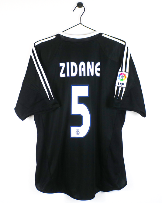 REAL MADRID 2004/05 ZIDANE #5 AWAY SHIRT (M) ADIDAS