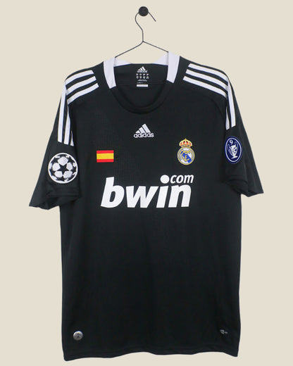 REAL MADRID 2008/09 MARCELO #12 UCL THIRD SHIRT (XL) ADIDAS