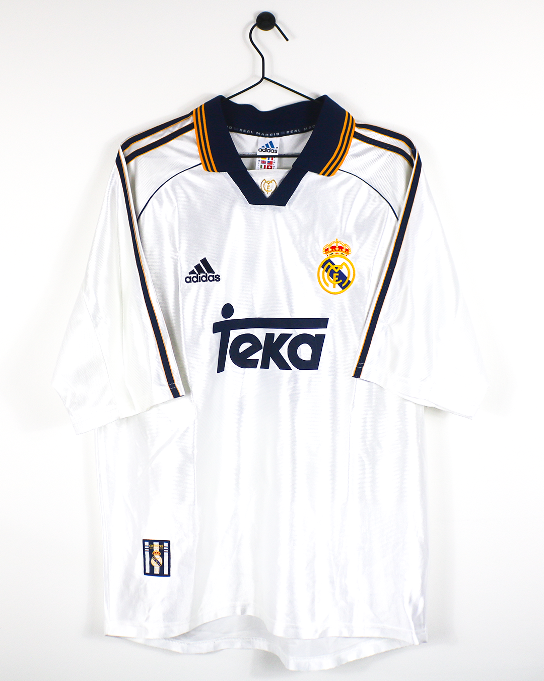 REAL MADRID 1998/00 SEEDORF #10 HOME SHIRT (L) ADIDAS