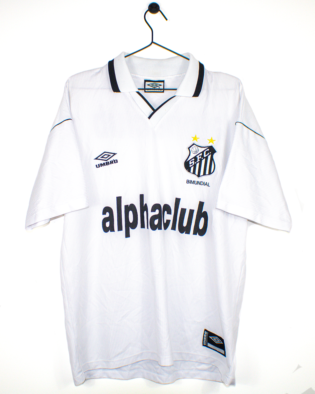 SANTOS 2000 HOME SHIRT (L) UMBRO